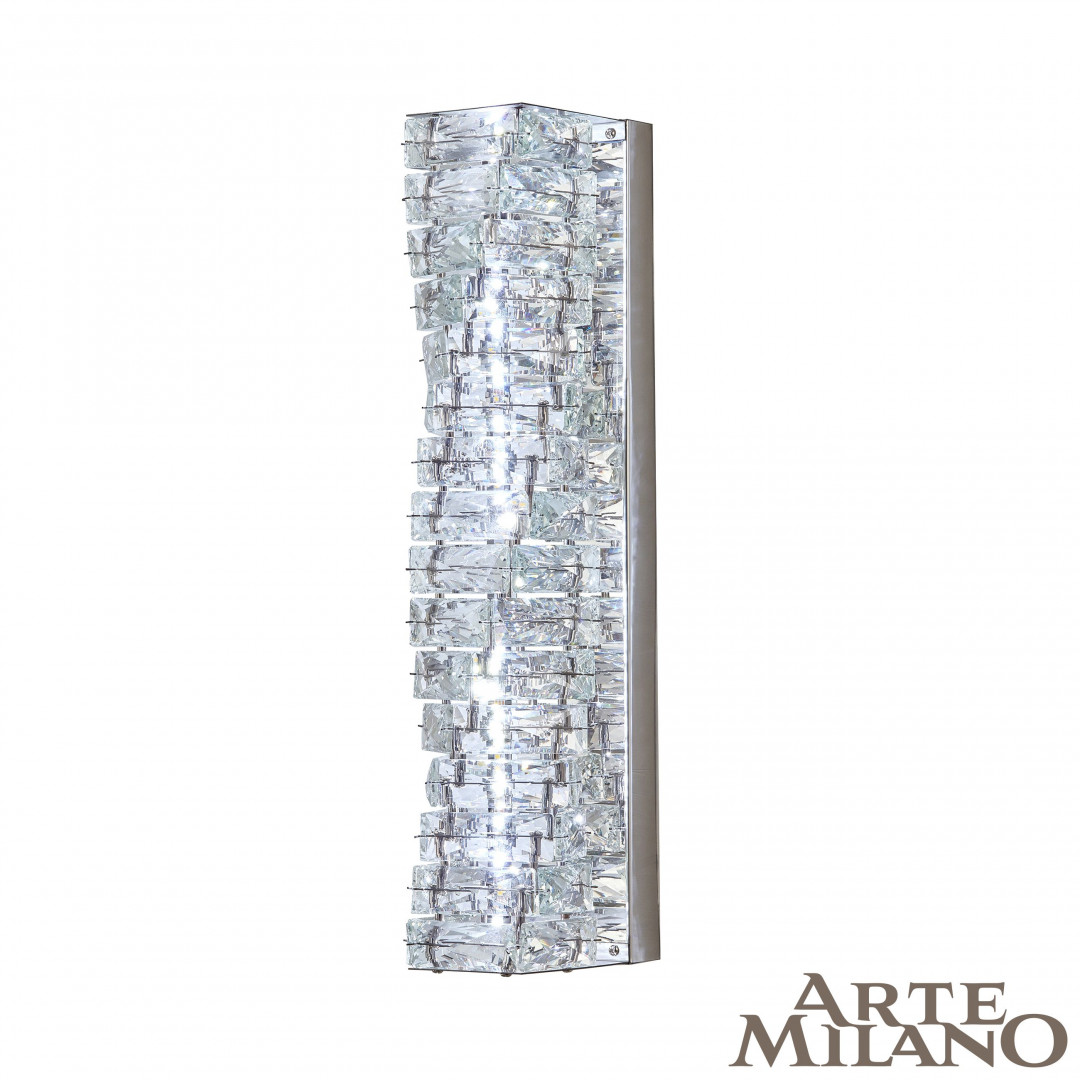 настенный светильник arte milano 2152b.d110.h500.led.5 ni