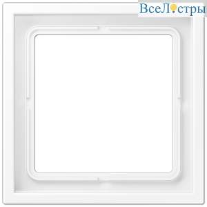 Рамка одноместная Jung LSZ981BFWWM