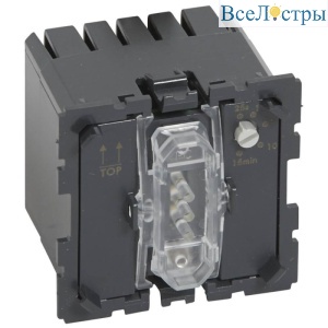 Выключатель Legrand Celiane без нейтрали с выдержкой времени 1000W 067051
