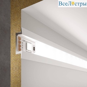 Профиль встраиваемый алюминиевый с рассеивателем Elektrostandard LL-2-ALP007 a053624
