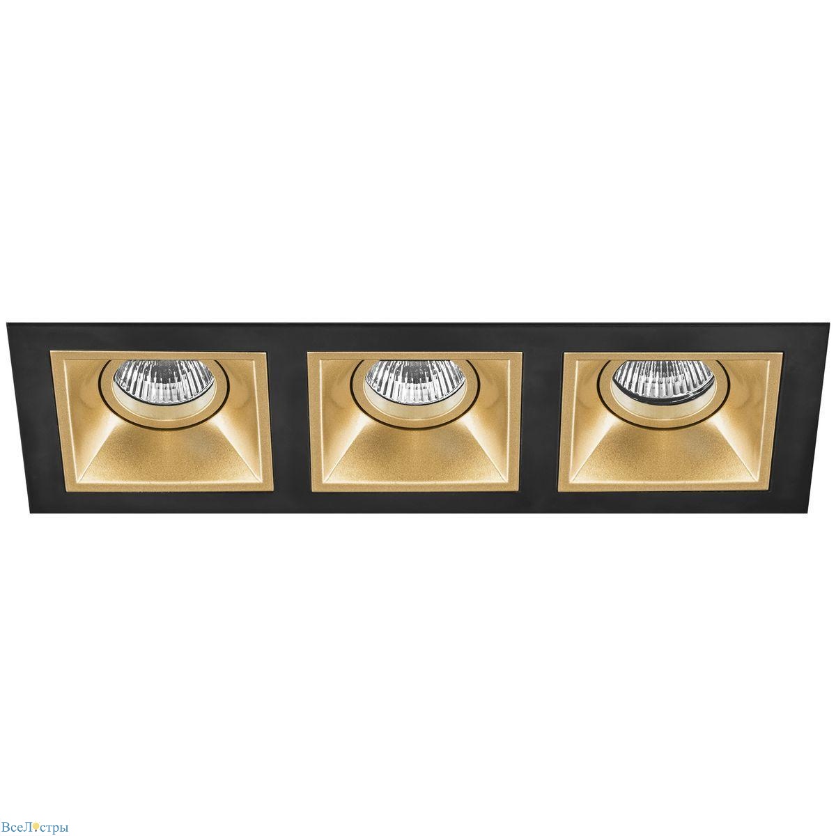 встраиваемый светильник lightstar domino quadro (214537+214503+214503+214503) d537030303