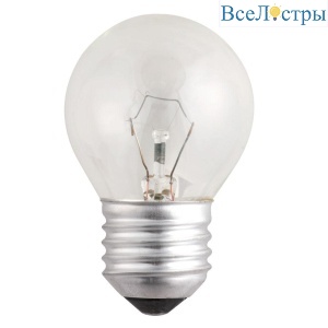 Лампа накаливания Jazzway E27 60W 2700K прозрачная 3320287