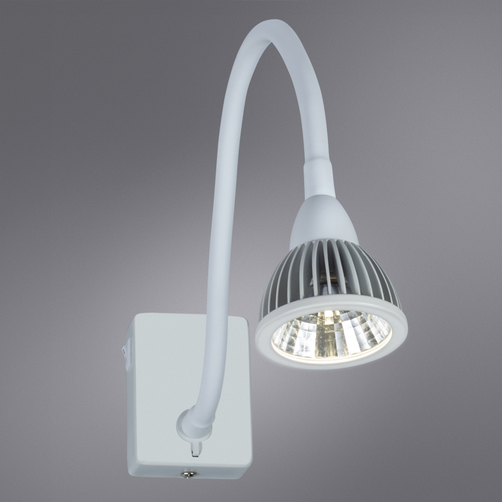 светодиодный спот arte lamp cercare a4107ap-1wh