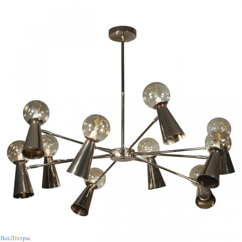 люстра на штанге loft it halley 10046/10 gold