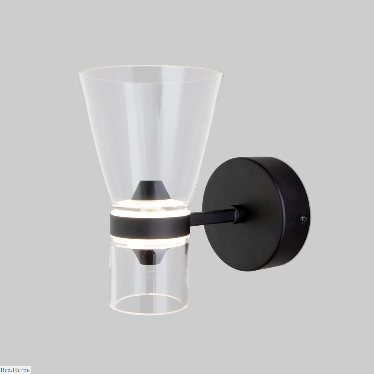 бра eurosvet 201053 led черный a071632
