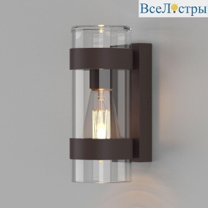 Уличный настенный светильник Elektrostandard Falcon 35167/D темно-коричневый a063466
