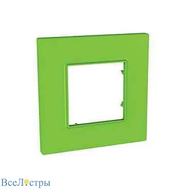 рамка 1-постовая schneider electric unica quadro mgu4.702.28