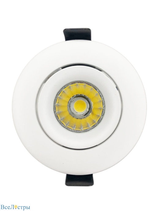 встраиваемый светильник elvan vls-006r-12w-nh-wh