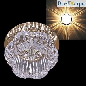 Встраиваемый светильник Reluce 18301-9.0-001G G9 GD
