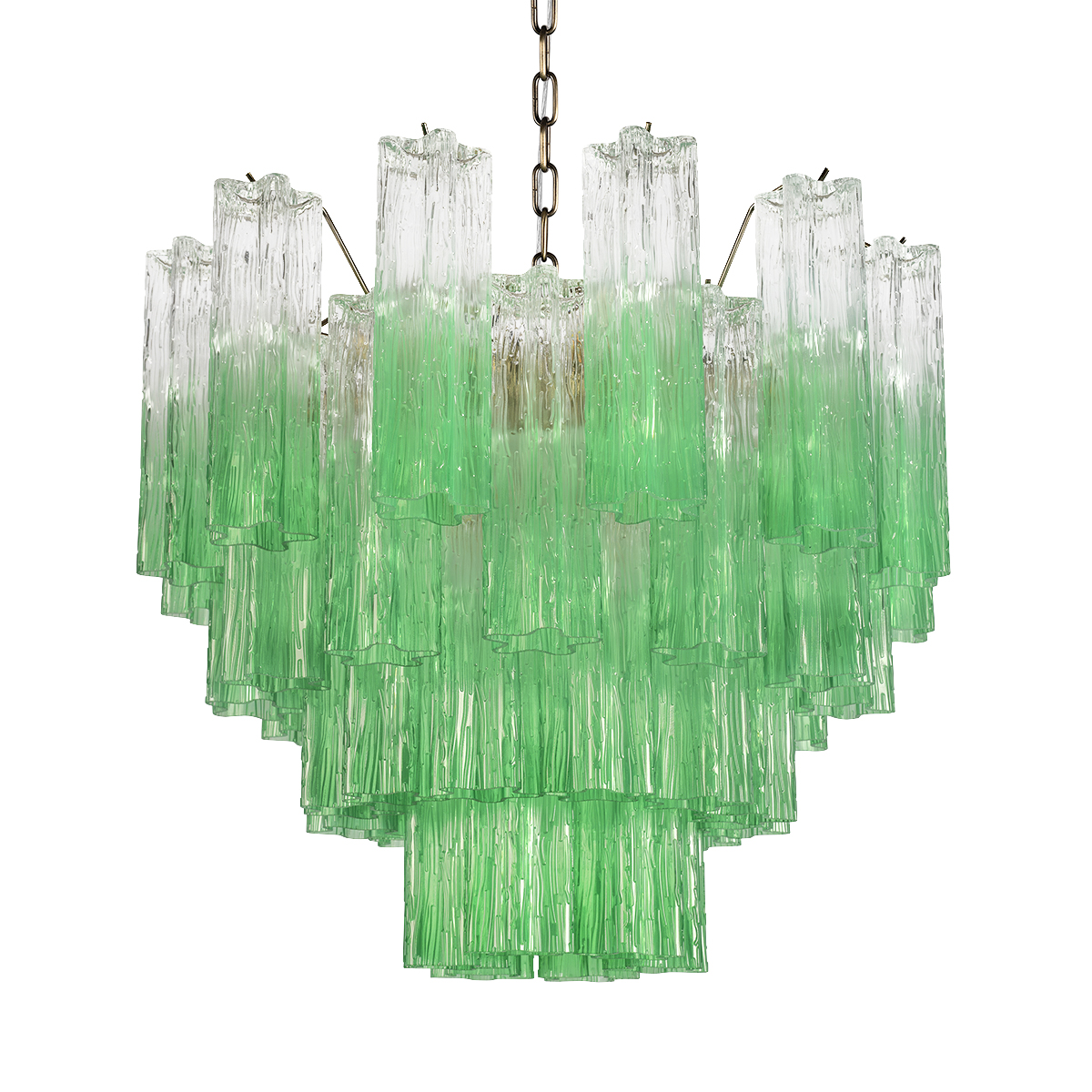подвесная люстра loft it murano 10580/600 clear green