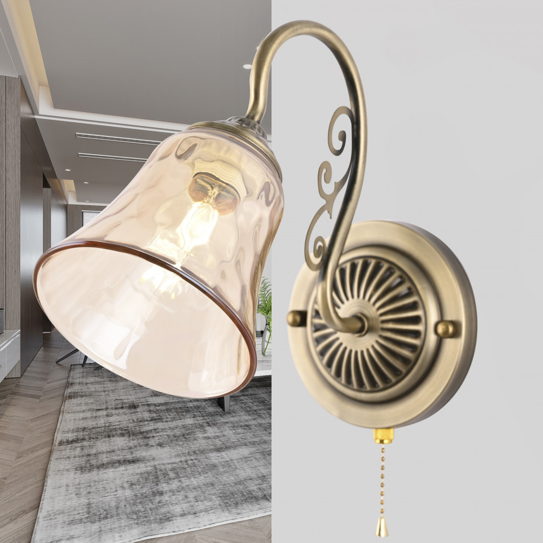 бра arte milano 340800/1w ab