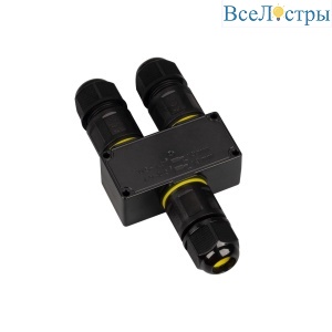 Коннектор Arlight NEO-GERM-3pin-Y-WTW (4-8mm) (IP68) 053435