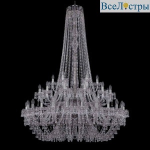 Подвесная люстра Bohemia Ivele 1410/24+12+6/460/h-175/2d Ni V0300