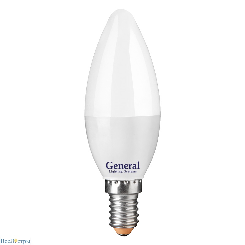 светодиодная лампа general glden-cf-10-230-e14-6500 682900