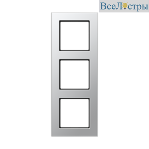 Рамка трехместная Jung A5583BFAL