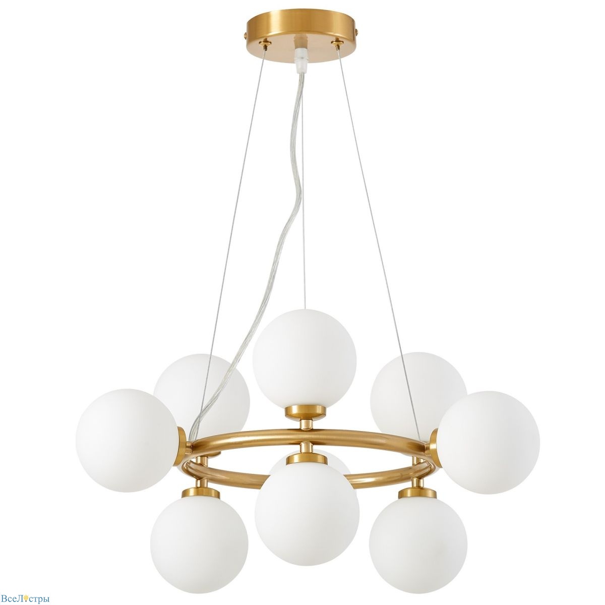 подвесная люстра lumina deco marsiada ldp 6033-9 md