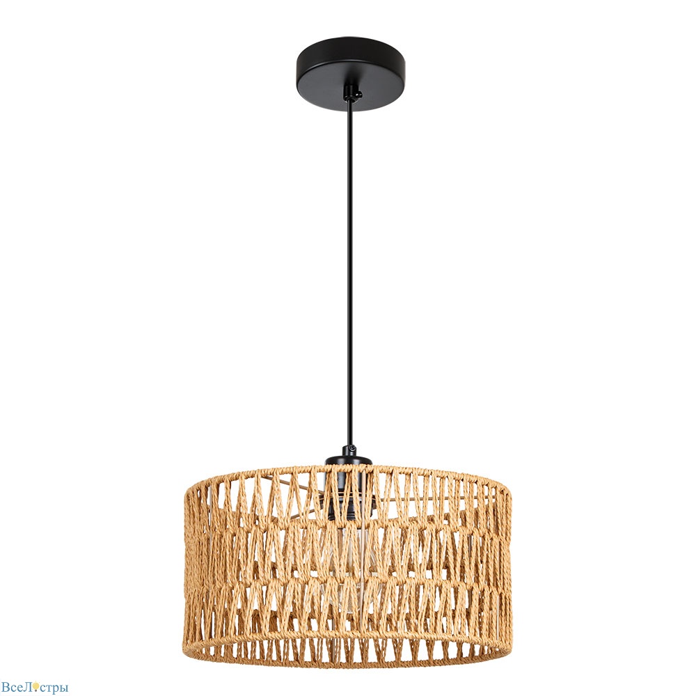 подвесной светильник arte lamp brushwood a7088sp-1bk