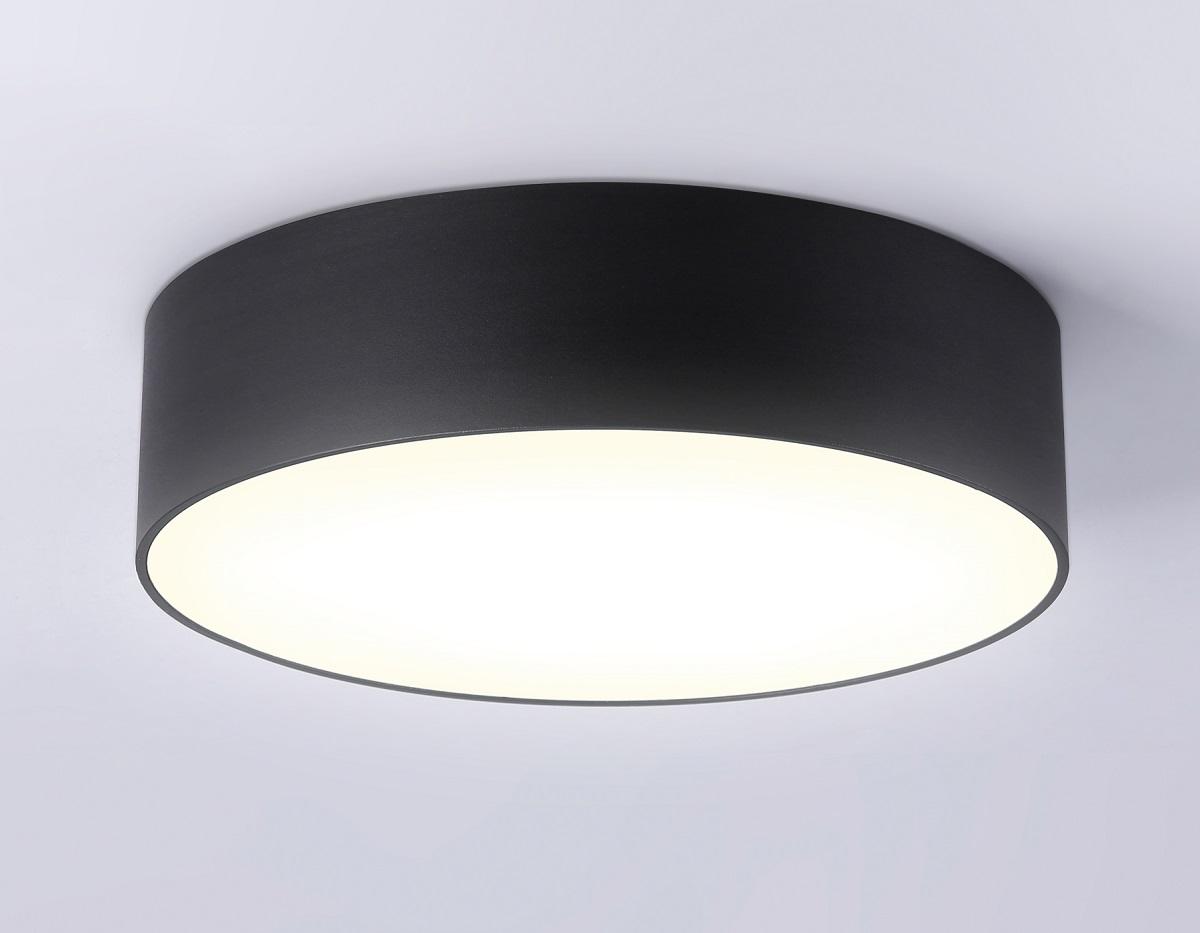 потолочный светодиодный светильник ambrella light orbital air alum fv5517