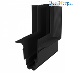 Угловой коннектор внутренний для встраиваемого магнитного шинопровода Maytoni Technical Gravity TRX010ICL-22B
