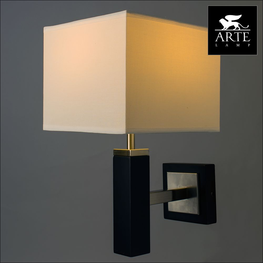бра arte lamp waverley a8880ap-1bk