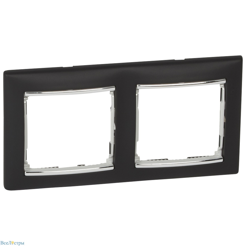 рамка двухместная legrand valena classic 696739