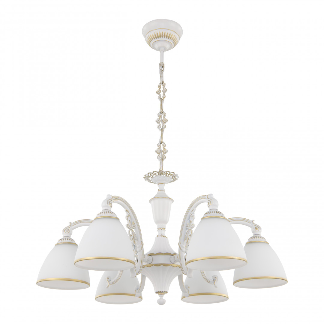 подвесная люстра arte milano 347837/6 wt+g