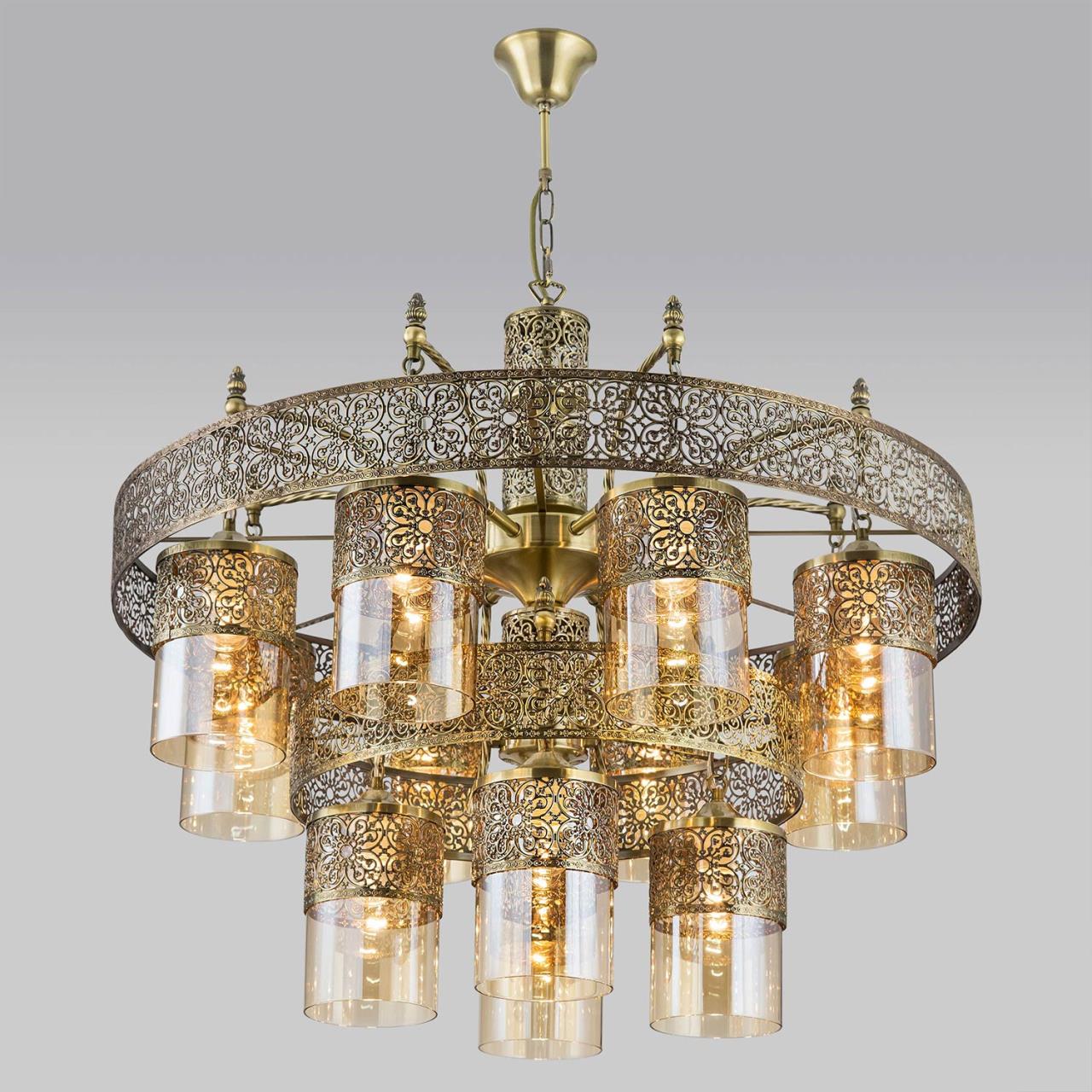 подвесная люстра citilux эмир cl467193