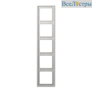 Рамка пятиместная Jung LS985LG