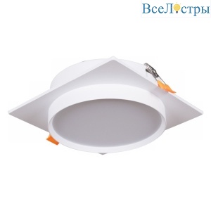 Встраиваемый светильник Reluce 70001-9.0-001LD GX70 WT