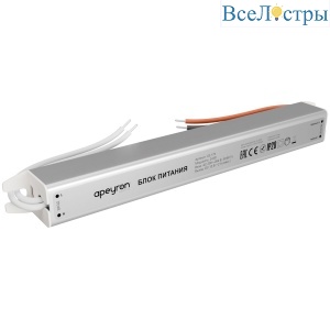 Блок питания Apeyron 12В, 24Вт, 200-264В, 2А, IP20 03-175