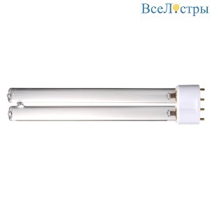 Лампа ультрафиолетовая бактерицидная Uniel 2G11 36W прозрачная ESL-PLL-36/UVCB/2G11/CL UL-00007274