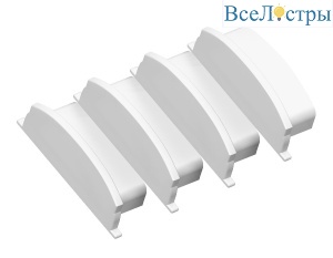 Заглушка (4 шт.) Ambrella Light Alum Profile GP8200