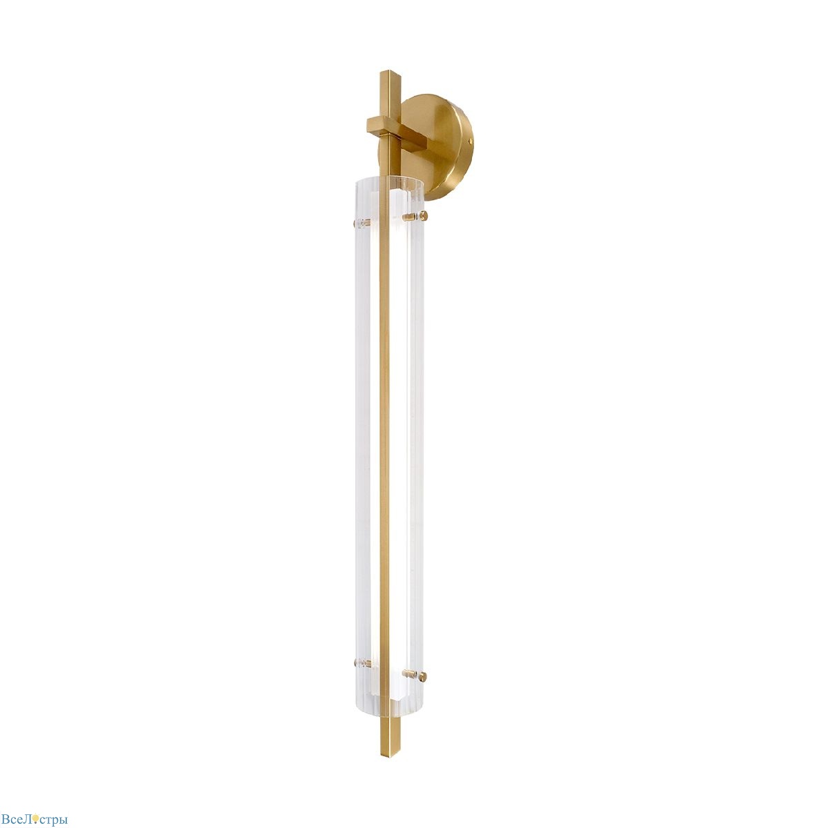 настенный светильник indigo vitreo 11067/1w brass v000177l