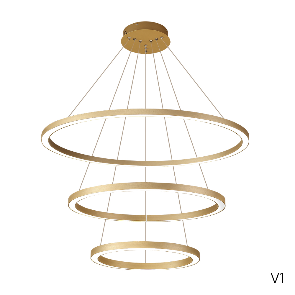 подвесная люстра crystal lux fortuna sp158w led gold