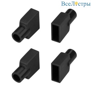 Заглушка Arlight WPH-FLEX-0612-SIDE BLACK с отверстием 045910