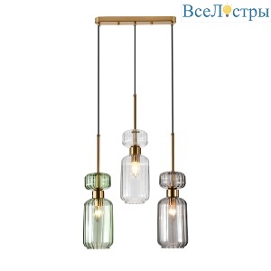 Подвесной светильник Escada Gloss 1141/3S CL/GN/SM