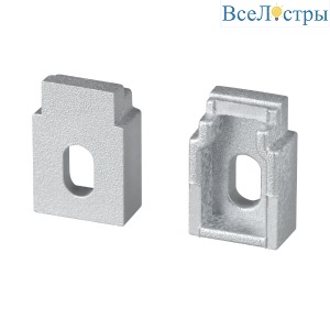 Заглушка Arlight WALL-FANTOM-BENT-W10-SIDE с отверстием 043883
