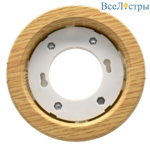 Встраиваемый светильник General GCL-GX53-H38-WOOD-PINE 661145