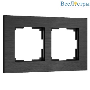 Рамка на 2 поста Werkel AluMax 4690389204043 W0023508 a066330