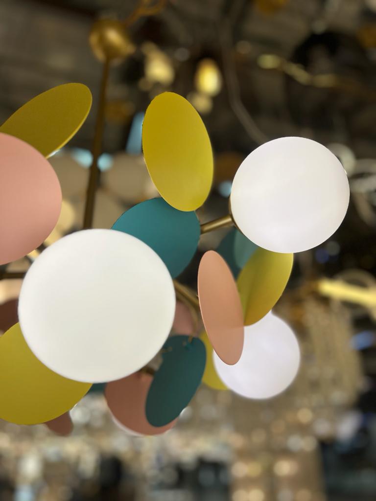 подвесная люстра loft it matisse 10008/8 mult