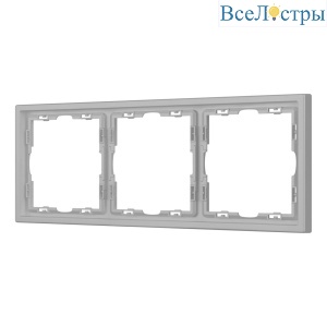 Рамка пластиковая Arlight FRM-NOBE-SFPL-3-IS 059459