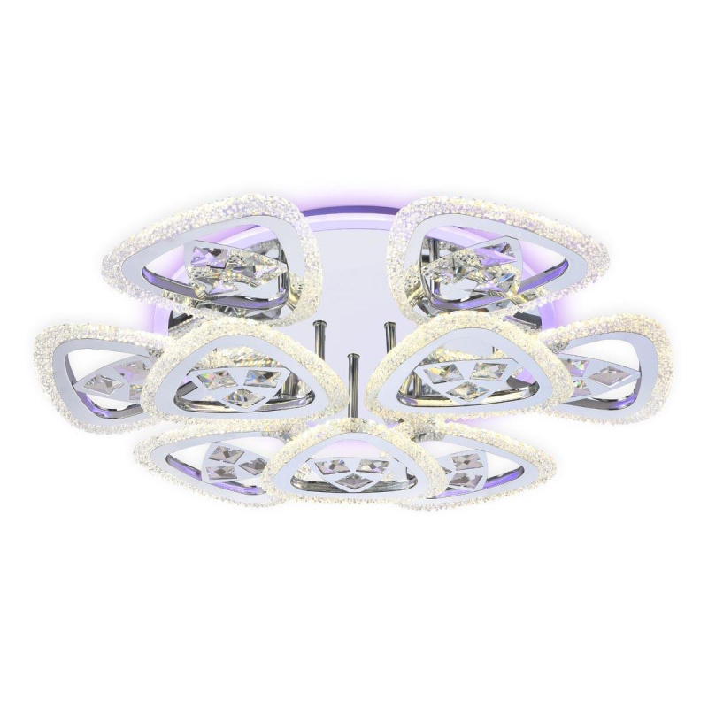 потолочная светодиодная люстра ambrella light acrylica original fa2922