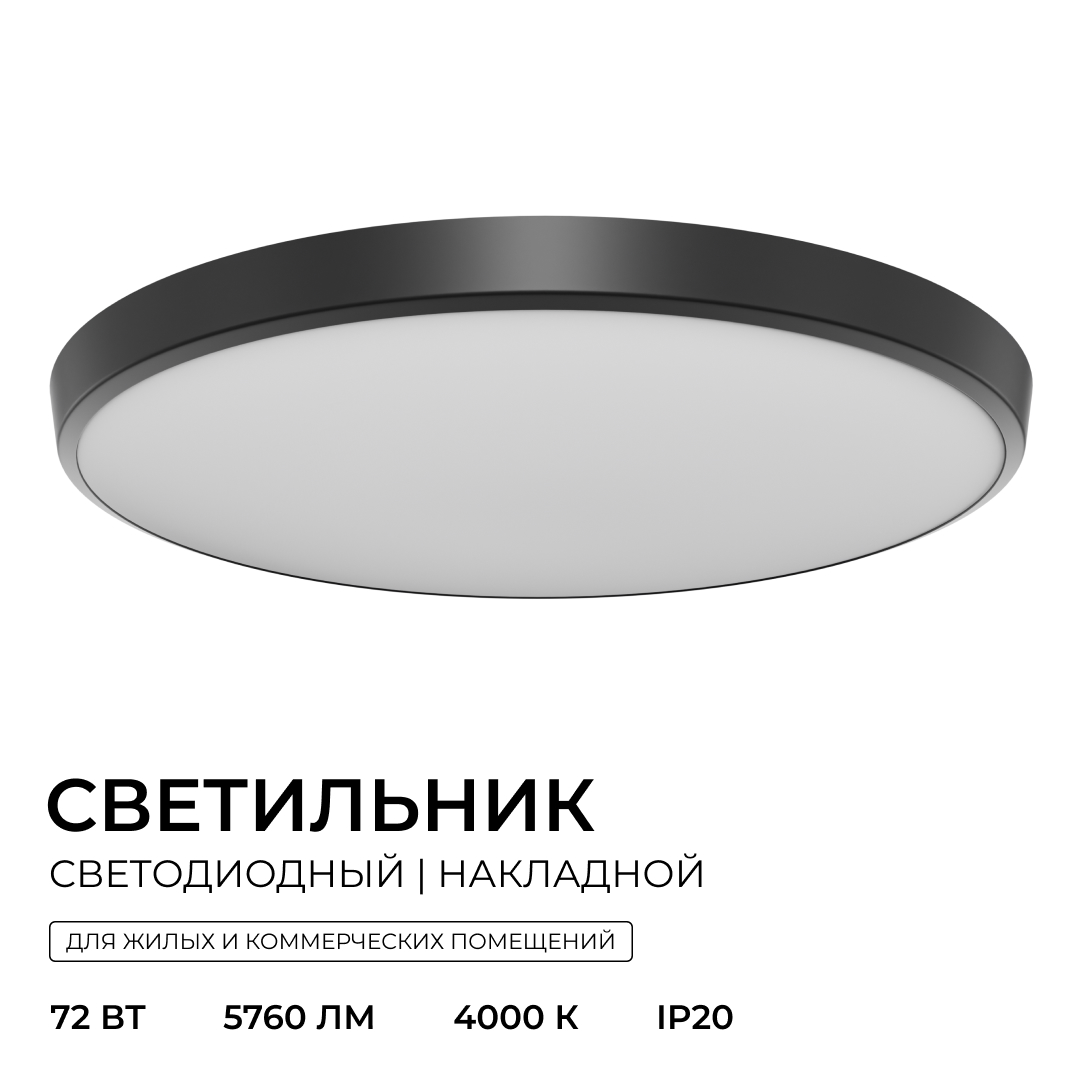 накладной светильник ogm plain o18-156