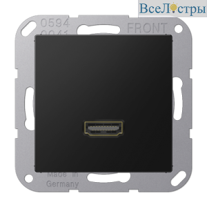 Розетка HDMI Jung MAA1112SWM