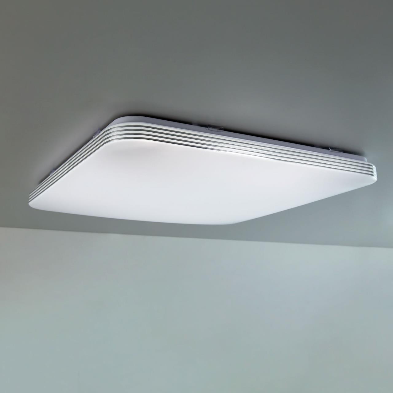потолочная светодиодная люстра citilux симпла cl714k680g