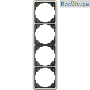 Рамка четырехместная Jung CD584PT