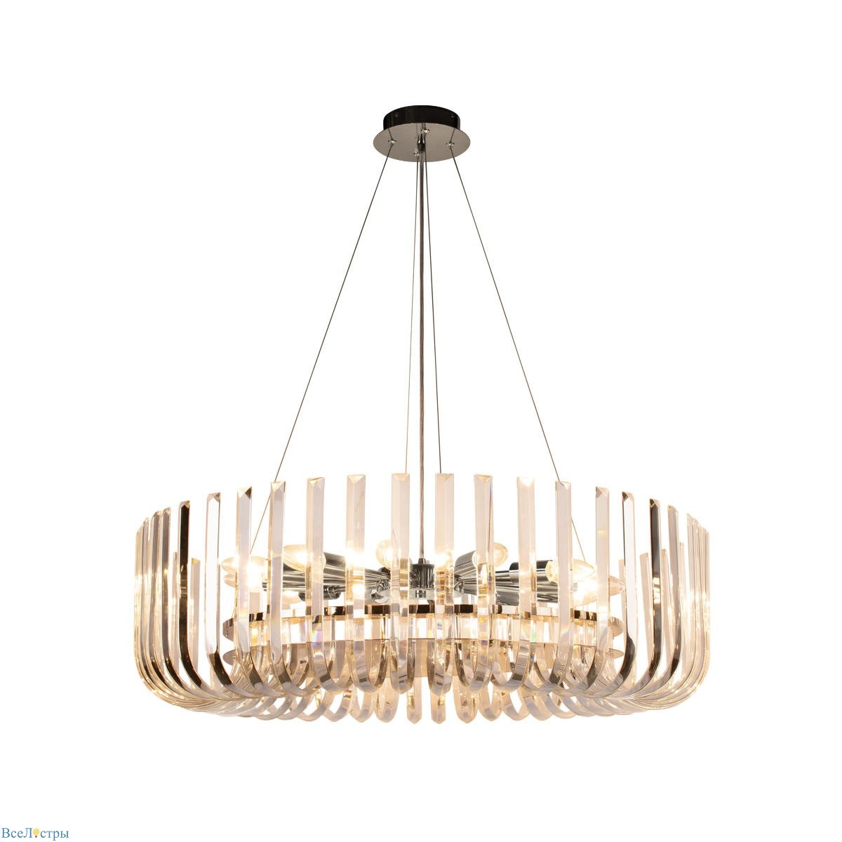 подвесная люстра loft it dakota 10300/800 nickel