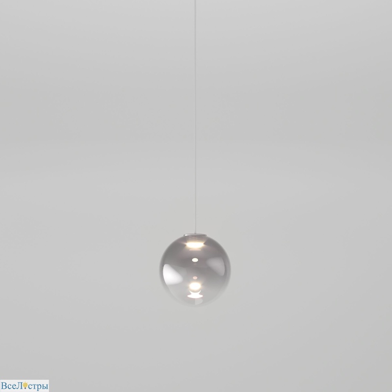 подвесной светильник eurosvet wonder 50234/1 led дымчатый a058641