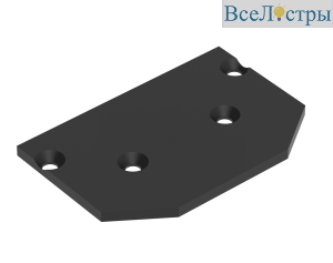 Заглушка для магнитного шинопровода (2 шт.) Crystal lux UX5 CLT 0.236 06 BL