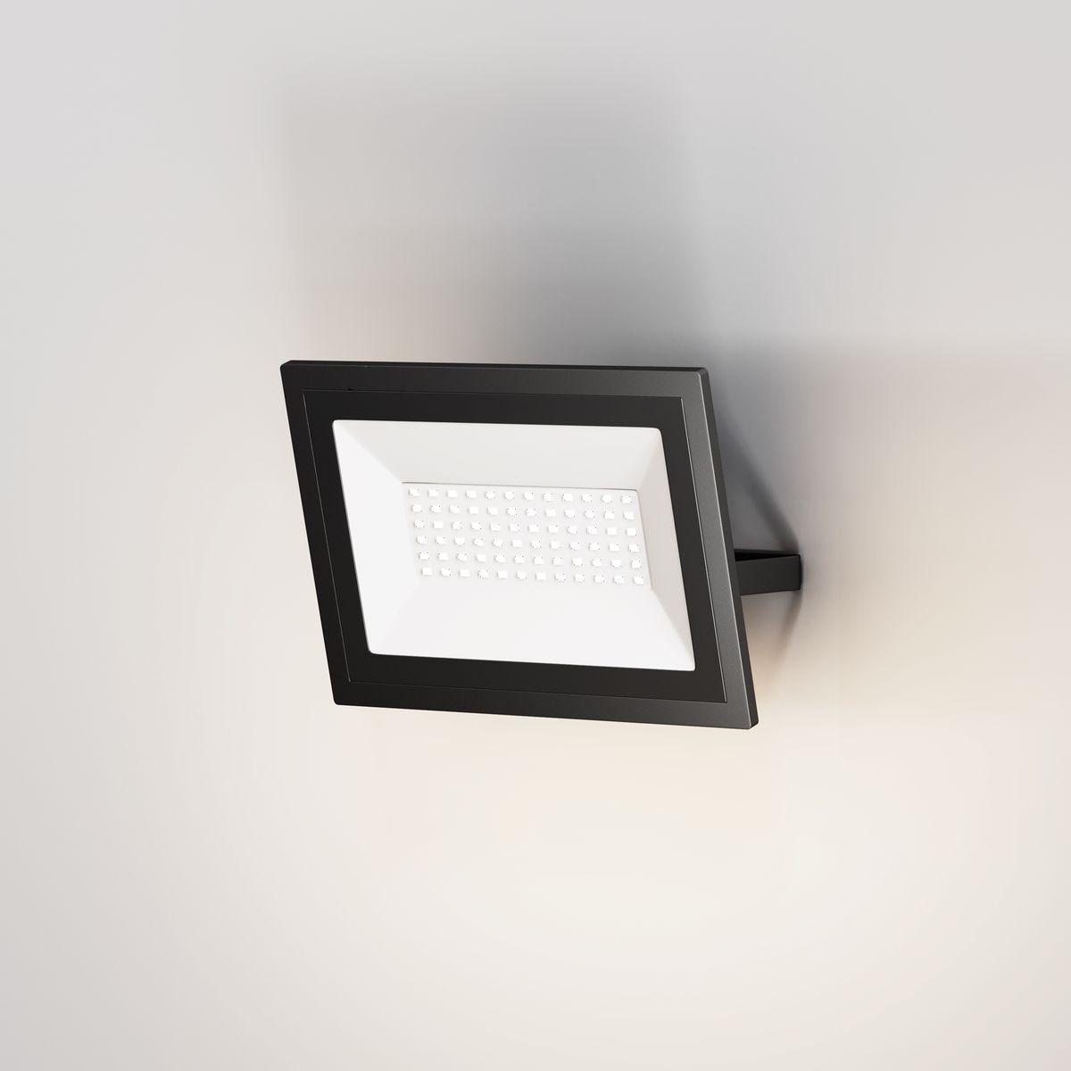 прожектор светодиодный maytoni flood 50w 4000k fl001-l50b4k